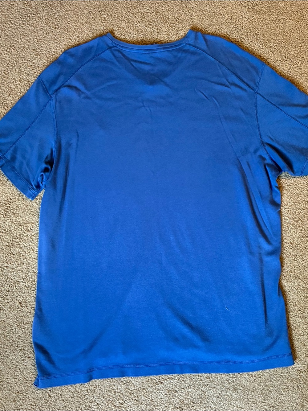 Jordan Tshirt Mens XL Blue Jumpman Logo Vneck Athletic Gym Basketball Tee - Picture 2 of 12